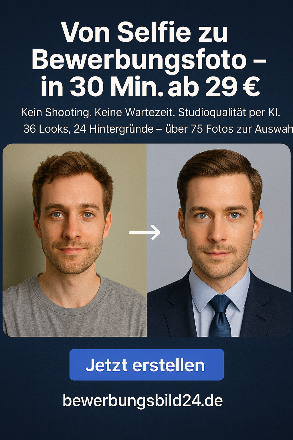 KI Bewerbungsfotos
